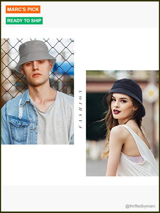 Bucket Hat for Travel Summer Fishing Breathable Cotton Sun Hat Adult main image 7